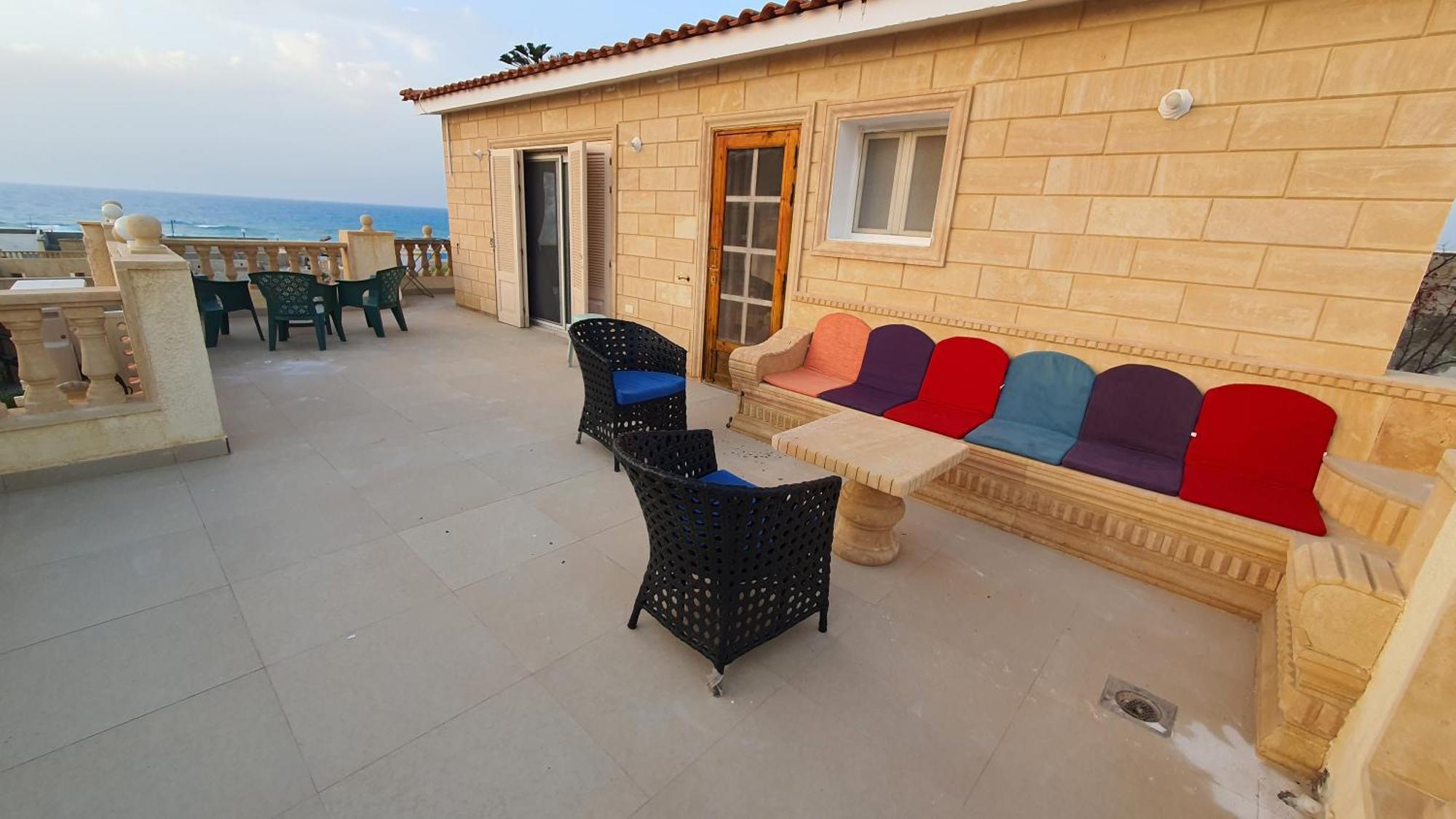 Stunning 5-Bedroom Villa With Breathtaking Sea Views & Roof Penthouse At Badr Resort North Coast El Alamein !! الساحل الشمالي Exterior photo